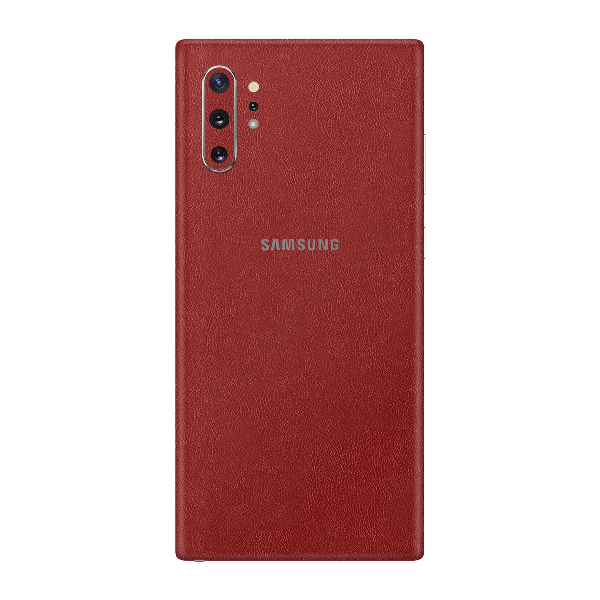 Cowhide Red Skin for Samsung Note 10 Plus