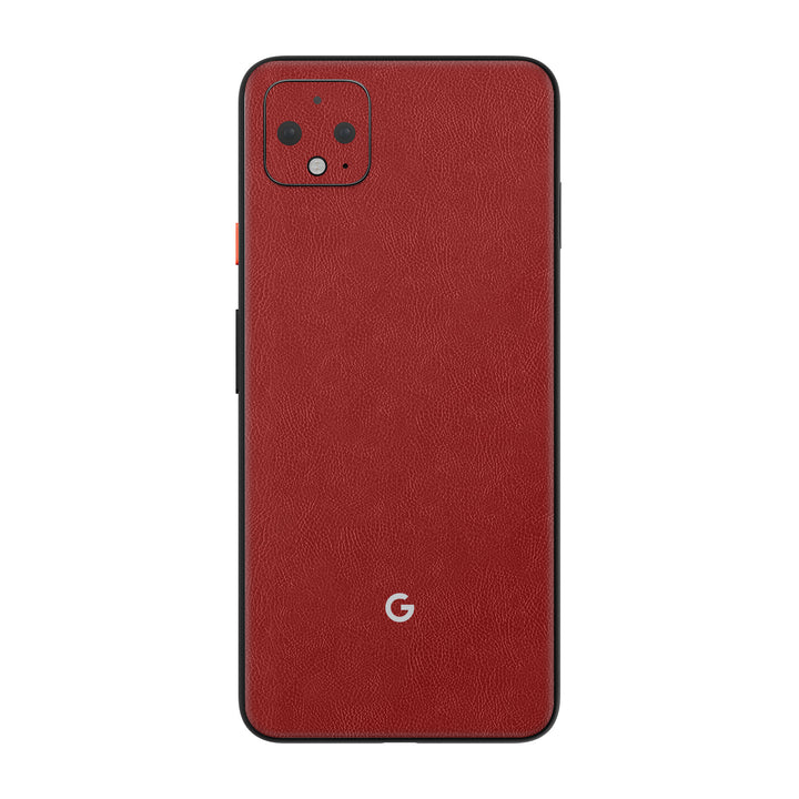 Cowhide Red Skin for Google Pixel 4XL