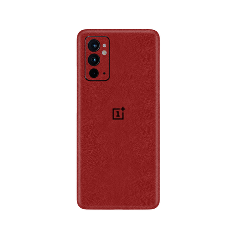 Cowhide Red Skin for OnePlus 9RT