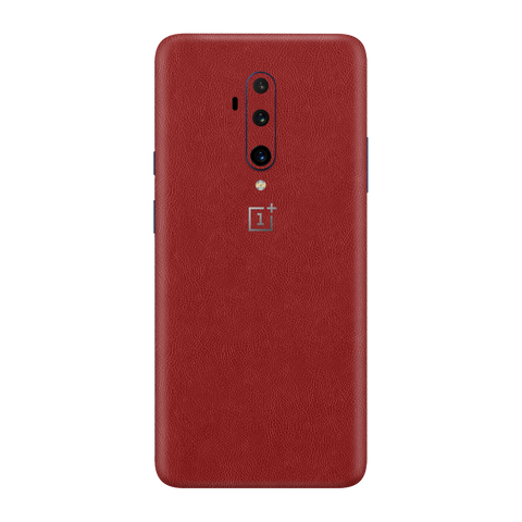 Cowhide Red Skin for OnePlus 7T Pro