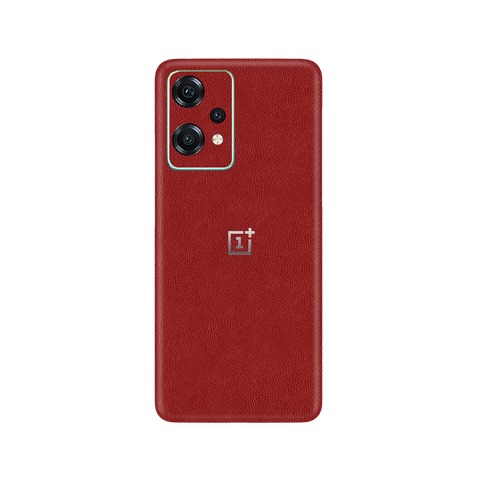 Cowhide Red Skin for OnePlus Nord CE 2 LITE 5G