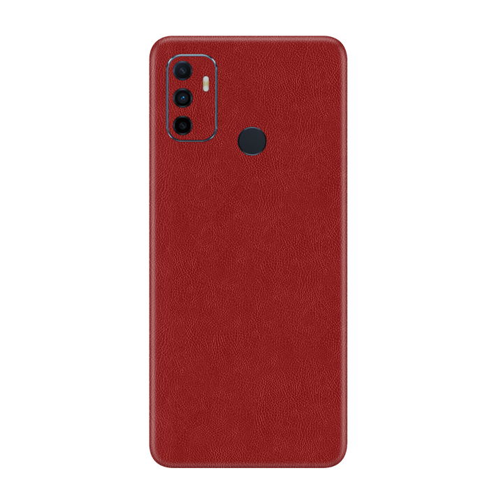 Cowhide Red Skin for Oppo A53
