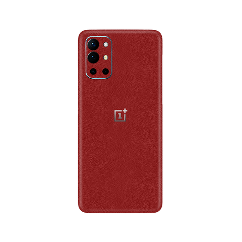 Cowhide Red Skin for OnePlus 9R 5G