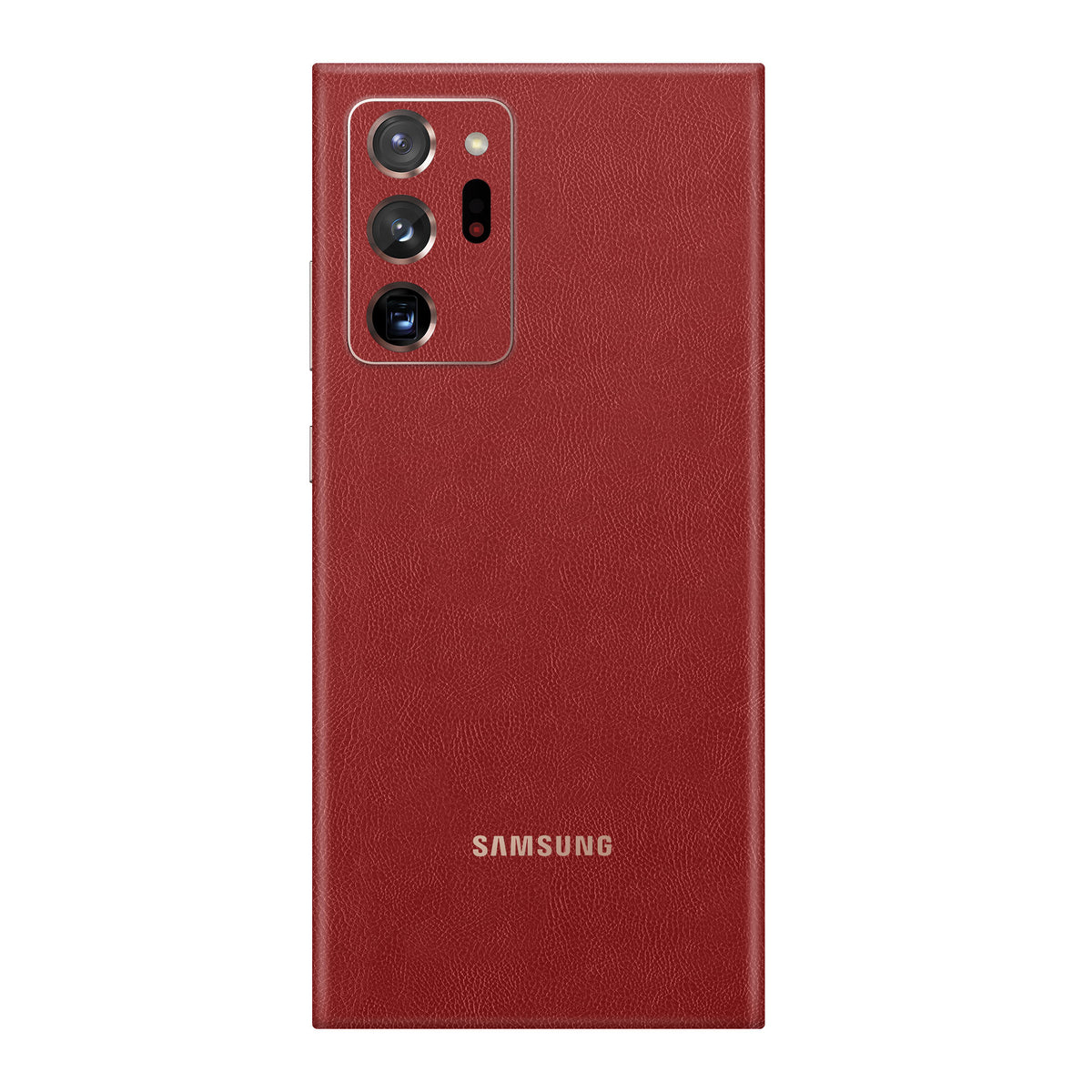 Cowhide Red Skin for Samsung Note 20 Ultra