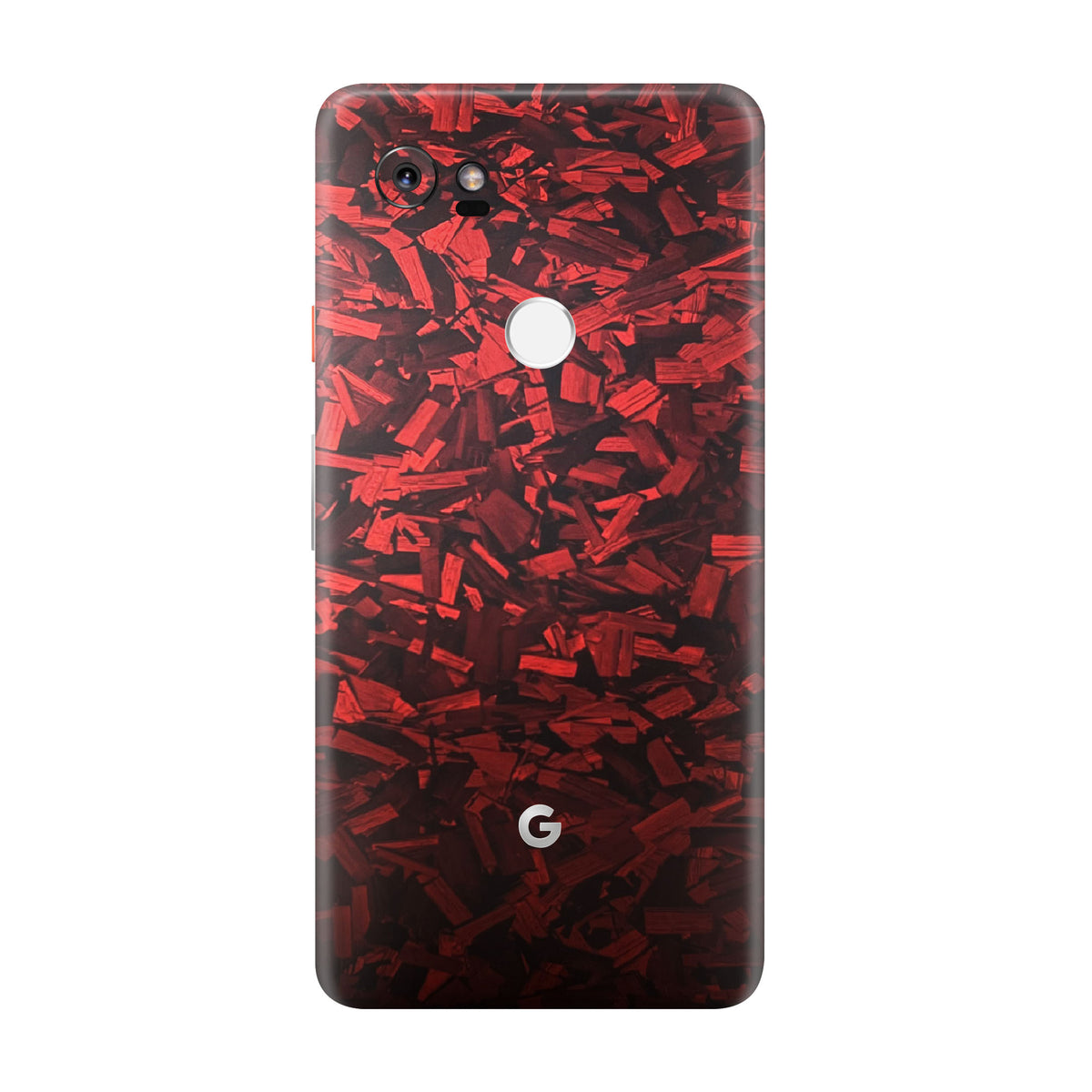 Red Forged Skin for Google Pixel 2XL