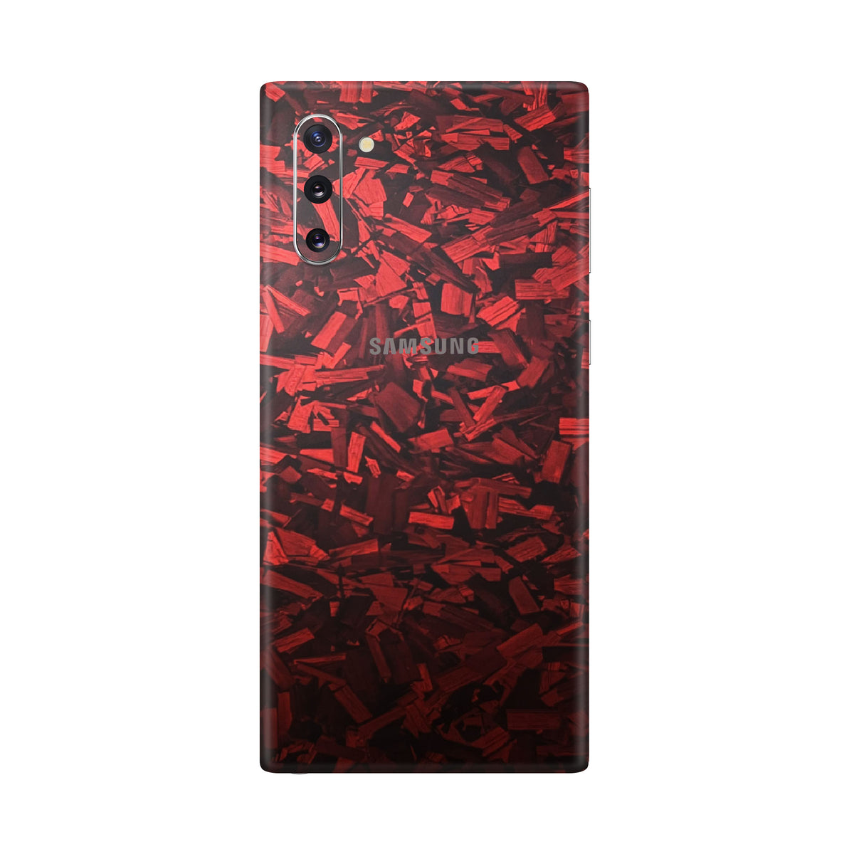 Red Forged Skin for Samsung Note 10