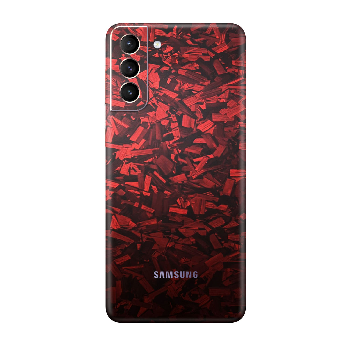 Red Forged Skin for Samsung S21 FE