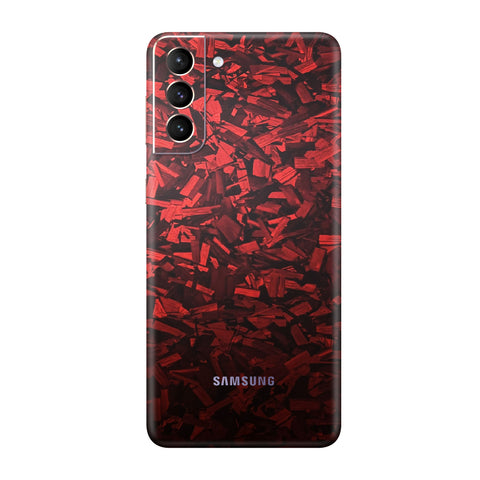 Red Forged Skin for Samsung S21 FE