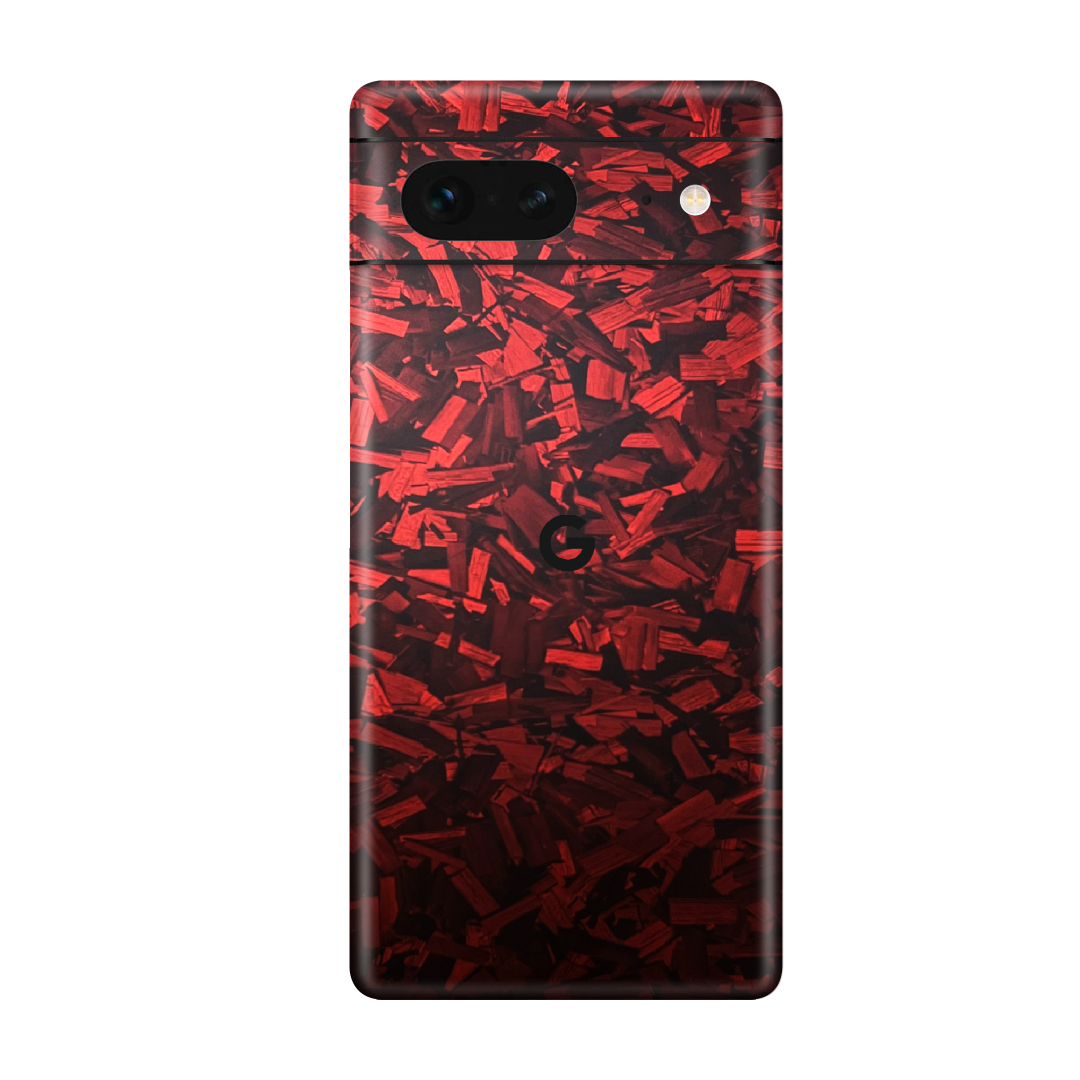 Red Forged Skin for Google Pixel 7