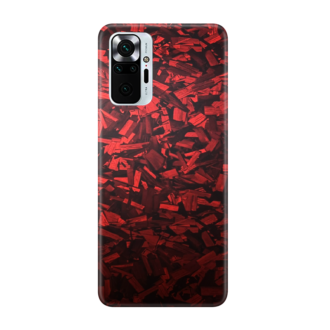 Forged Red Skin For Redmi Note 10 Pro