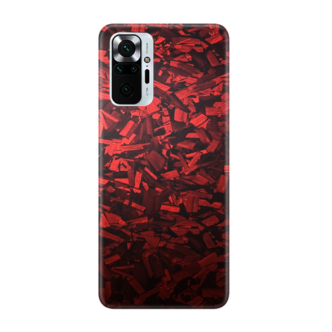 Forged Red Skin For Redmi Note 10 Pro