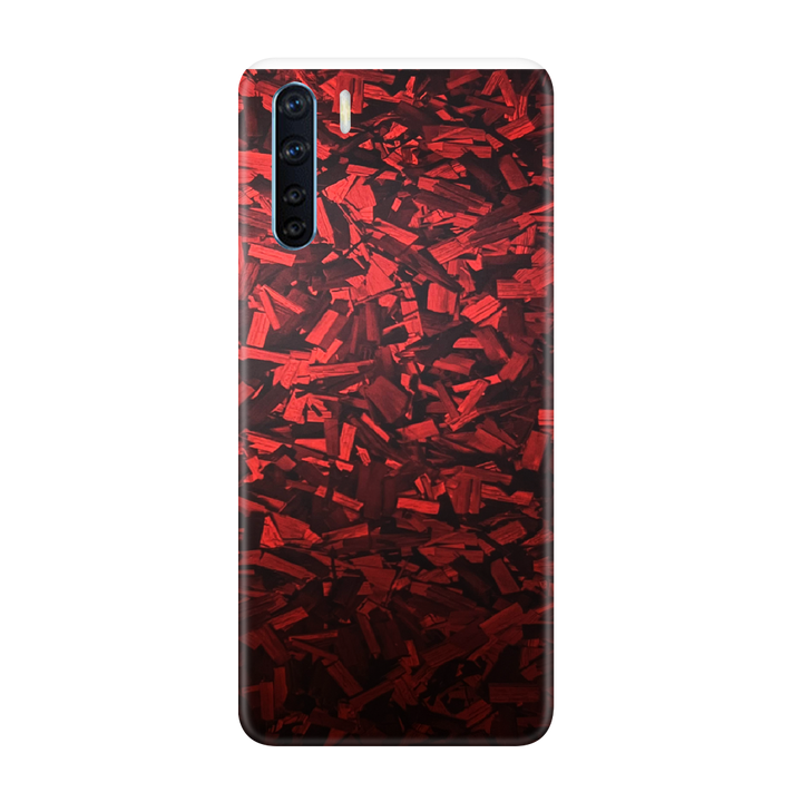 Forged Red Skin For Oppo F15