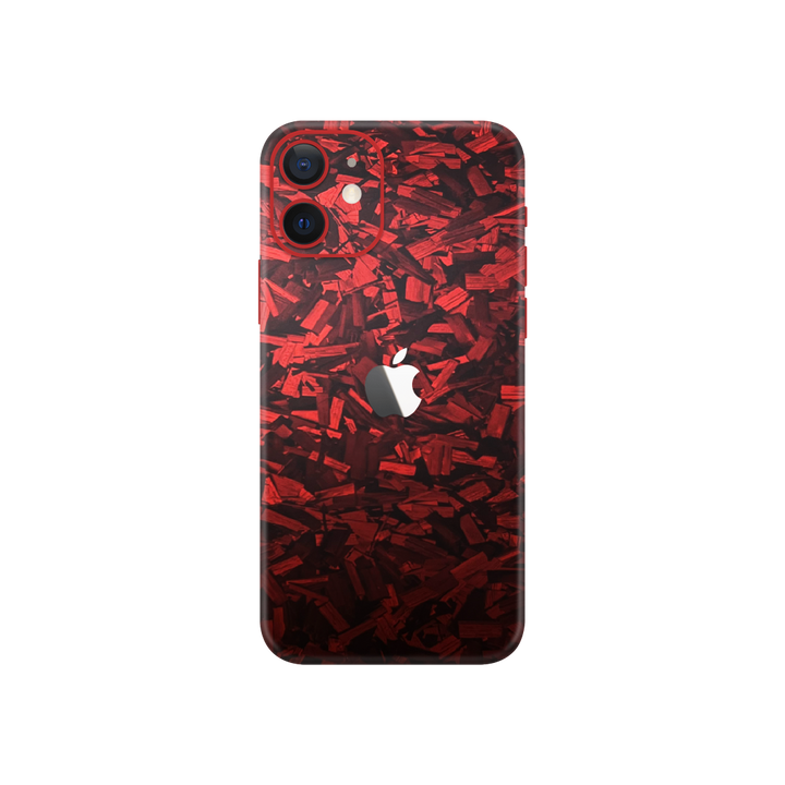 Red Forged Skin for iPhone 12