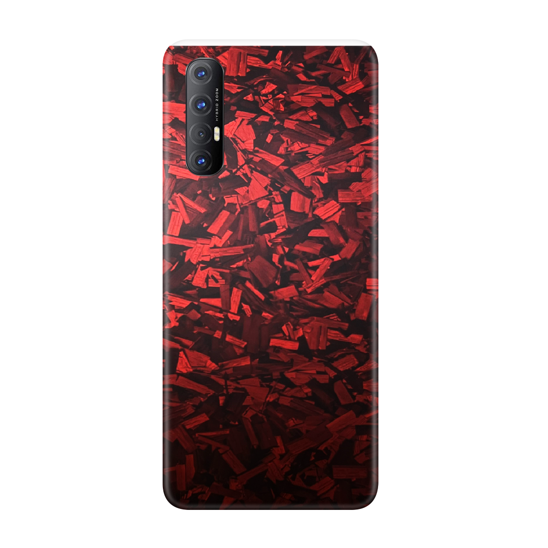 Forged Red Skin For Oppo Reno 3