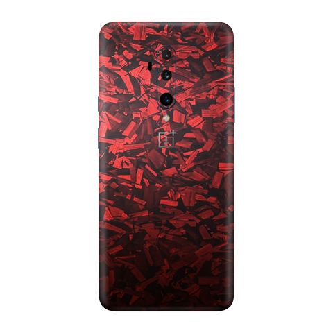 Red Forged Skin for OnePlus 7T Pro