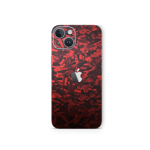 Forged Red Skin For Iphone 15 Plus