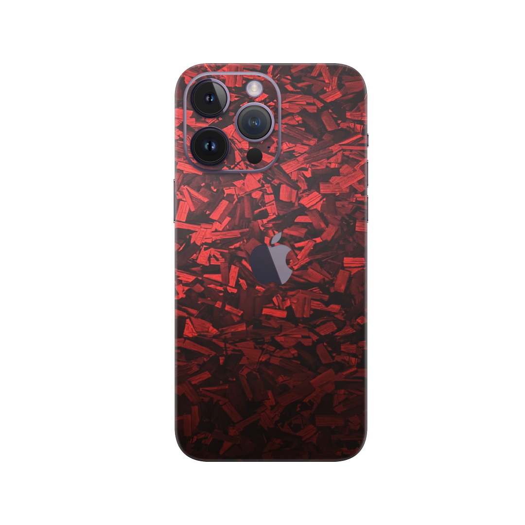 Forged Red Skin For IPhone 14 Pro Max