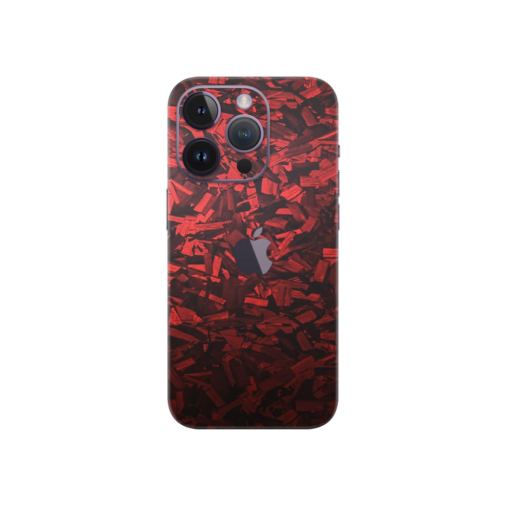 Forged Red Skin For IPhone 14 Pro