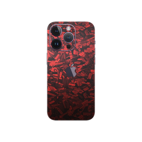 Forged Red Skin For IPhone 14 Pro