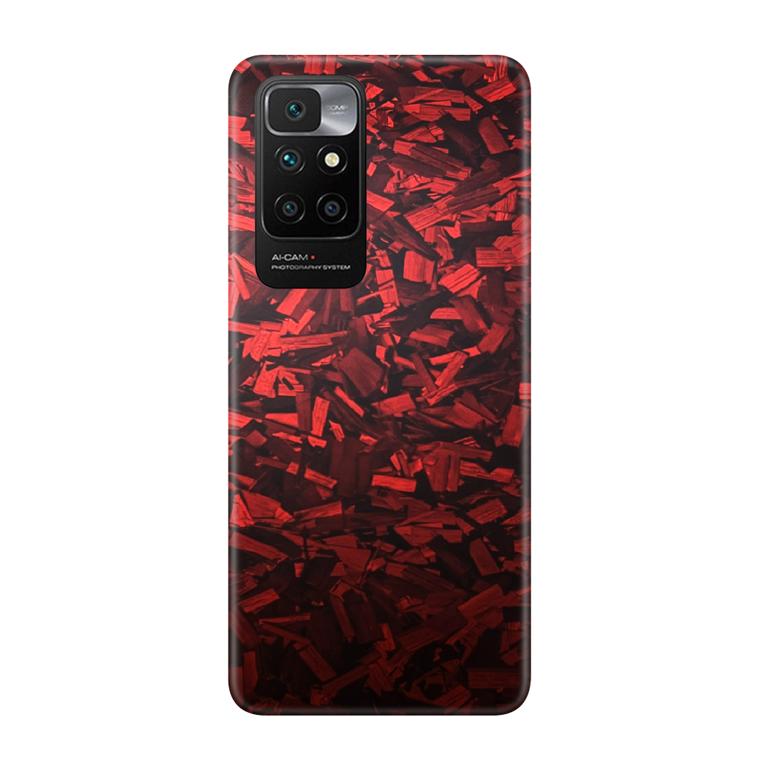 Forged Red Skin For Redmi Note 10