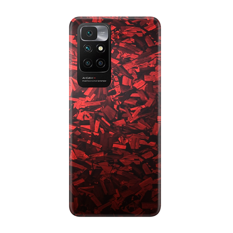 Forged Red Skin For Redmi Note 10