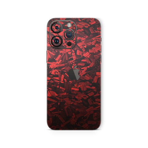 Forged Red Skin For Iphone 16 Pro Max