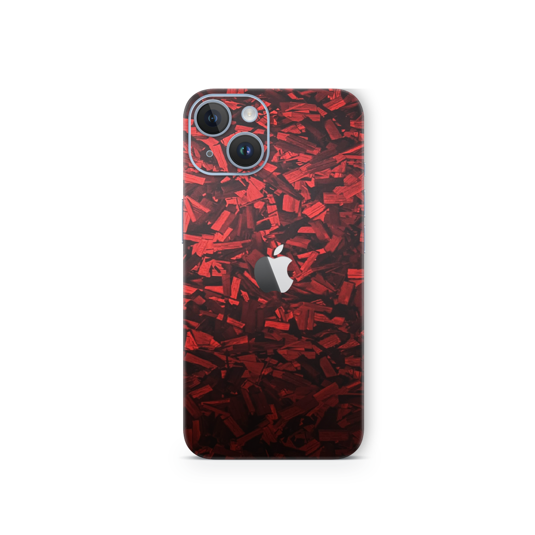 Forged Red Skin For IPhone 14