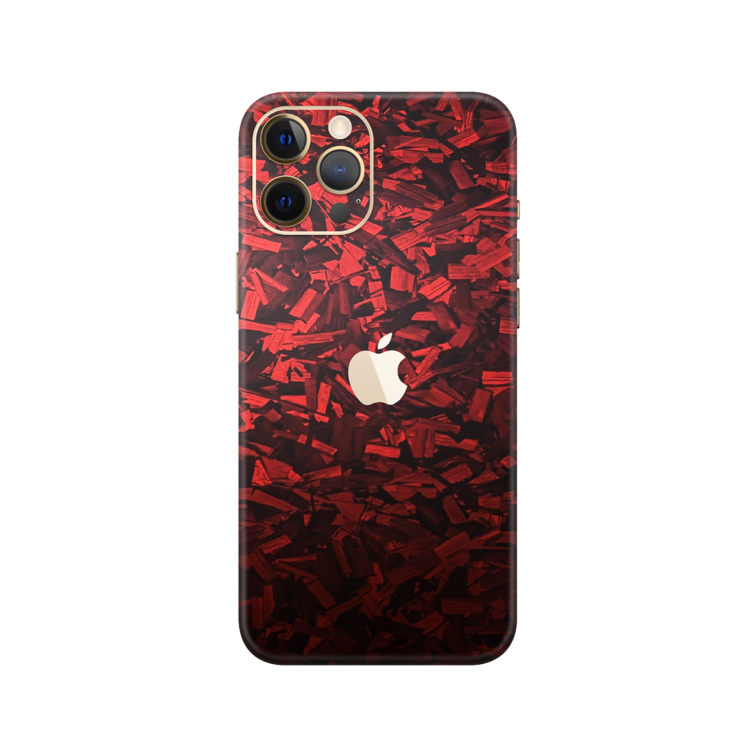 Red Forged Skin for iPhone 12 Pro Max