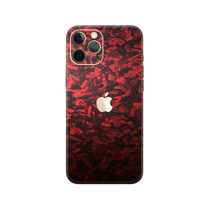 Red Forged Skin for iPhone 12 Pro Max