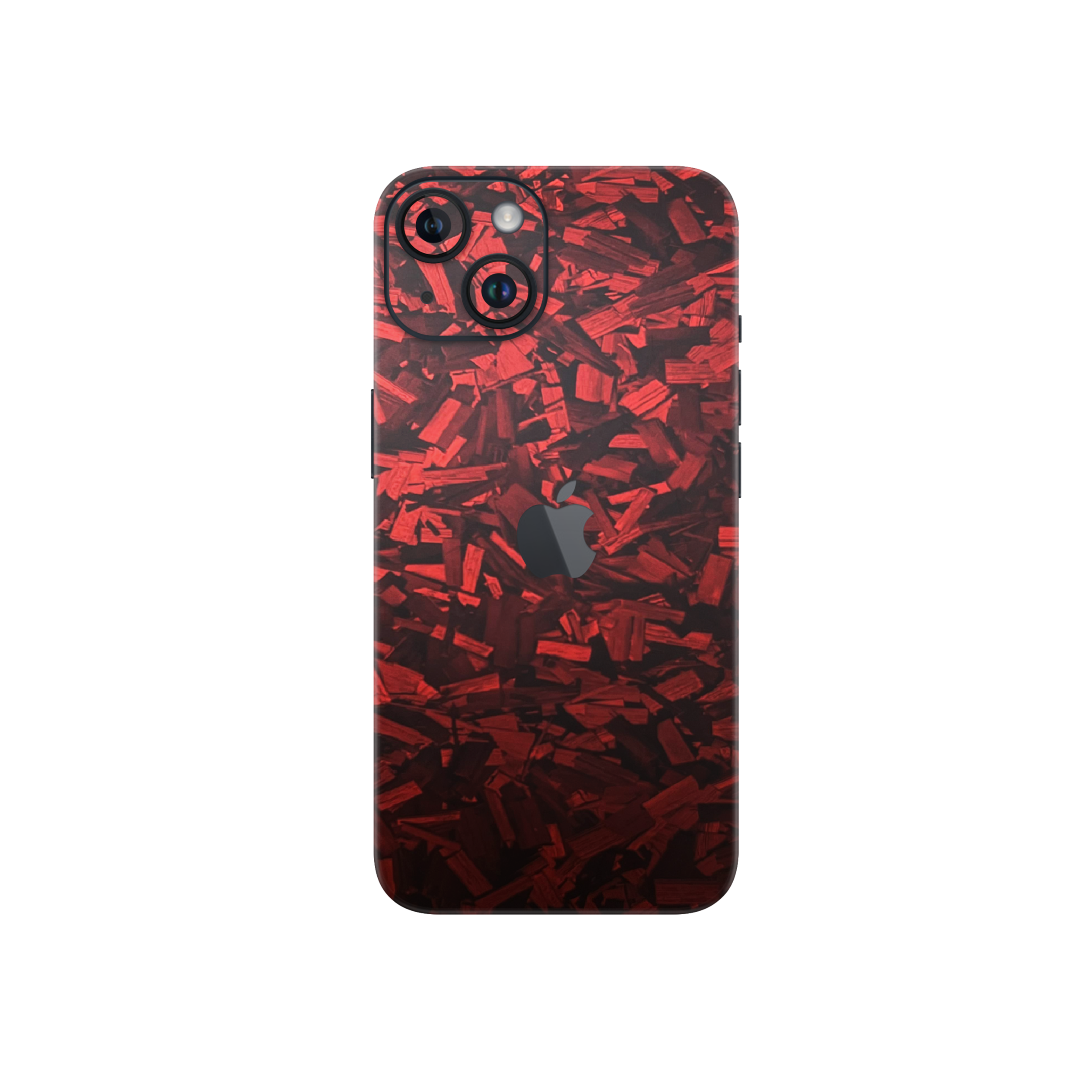 Forged Red Skin For Iphone 15