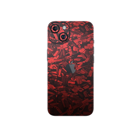 Forged Red Skin For Iphone 15