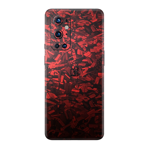 Red Forged Skin for OnePlus 9 Pro