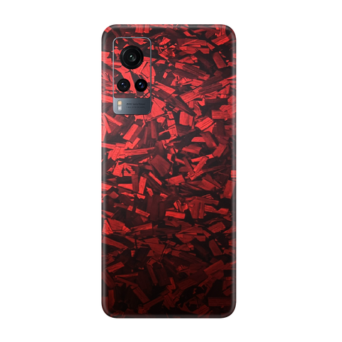Forged Red Skin For Vivo X60 Pro