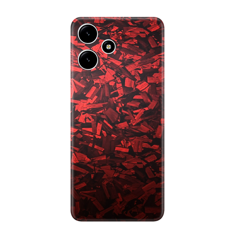 Forged Red Skin For Redmi 12 5G