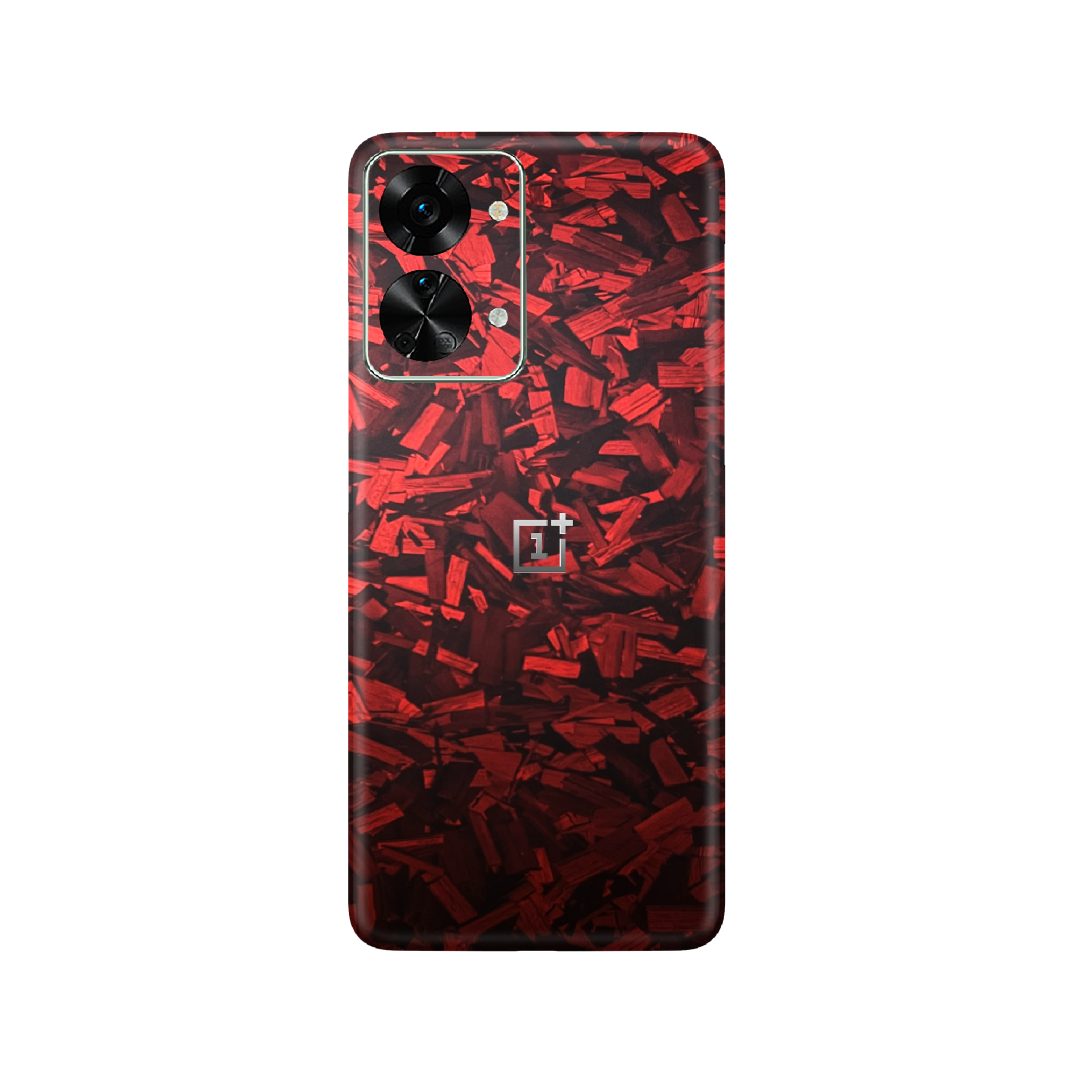 Red Forged Skin for OnePlus Nord 2T 5G