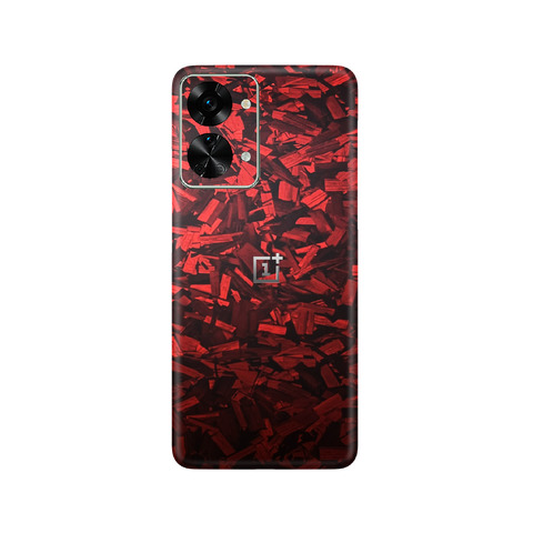 Red Forged Skin for OnePlus Nord 2T 5G