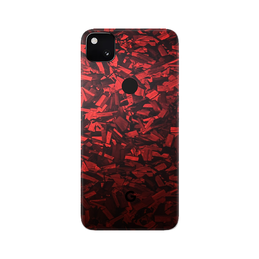 Forged Red Skin For Google Pixel 4