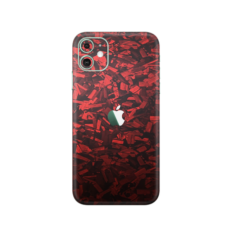 Red Forged Skin for iPhone 11