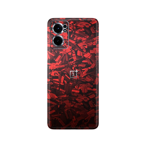 Red Forged Skin for OnePlus Nord CE 2 5G