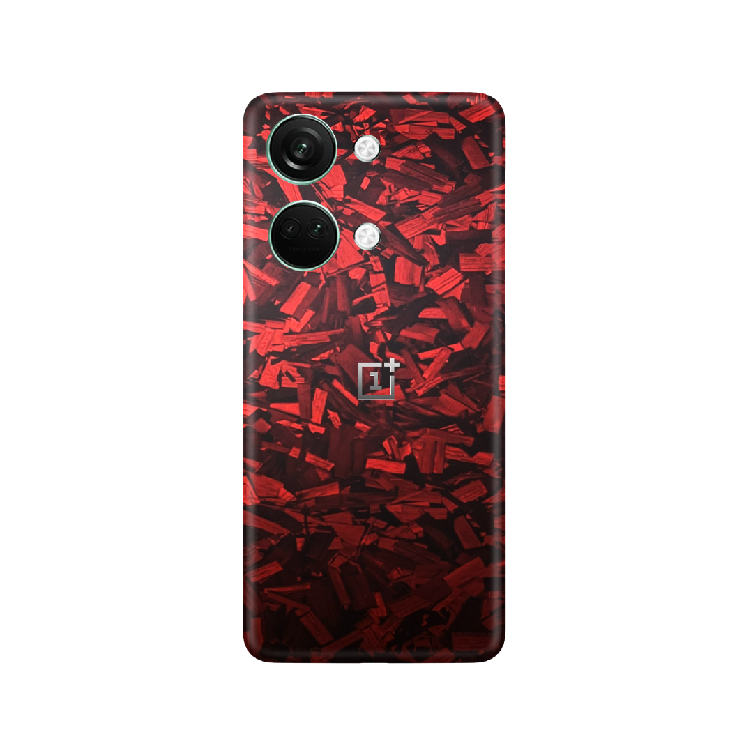 Red Forged Skin for OnePlus Nord 3 5G