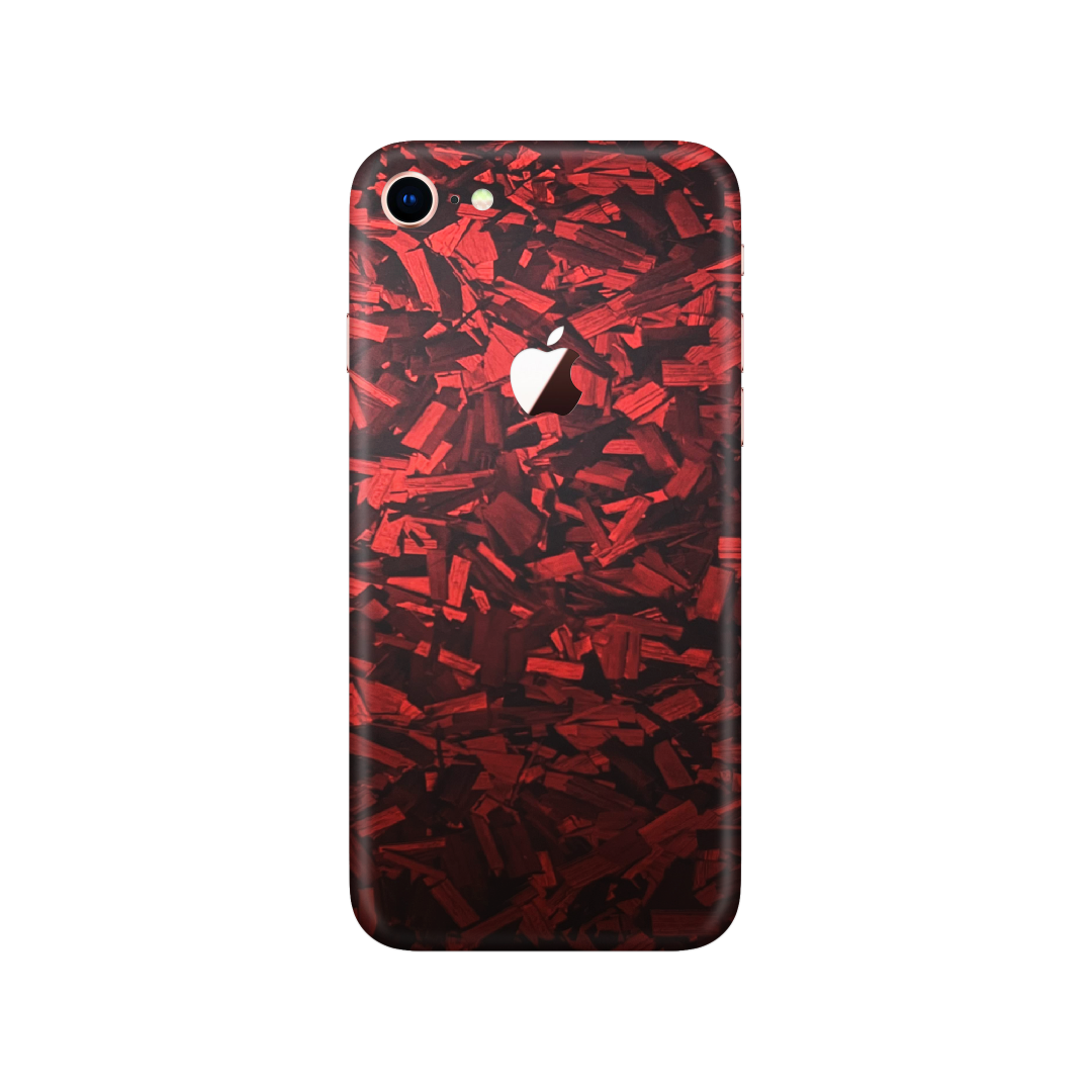 Red Forged Skin for iPhone 7