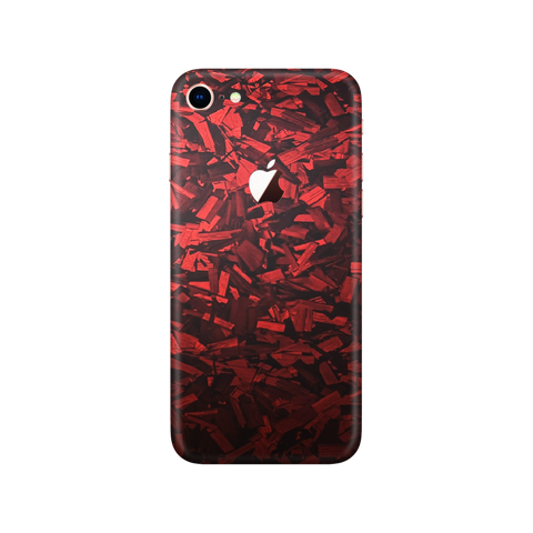 Red Forged Skin for iPhone 7