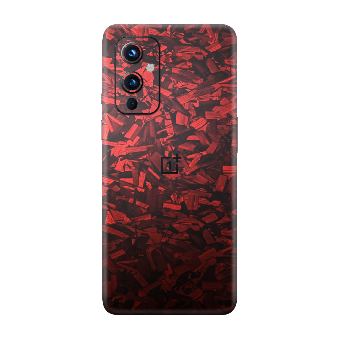 Red Forged Skin for OnePlus 9