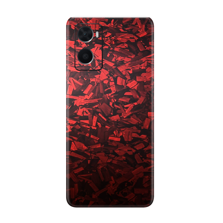 Forged Red Skin For Oppo A76