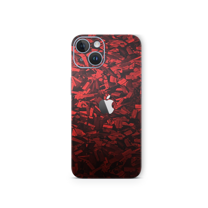 Red Forged Skin for iPhone 14