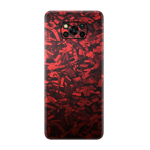 Forged Red Skin For Poco X3