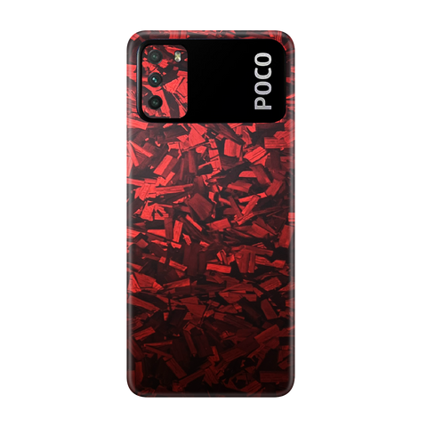 Forged Red Skin For Poco M3
