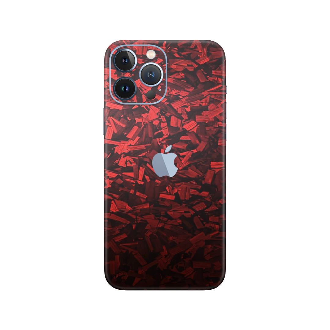 Red Forged Skin for iPhone 13 Pro Max