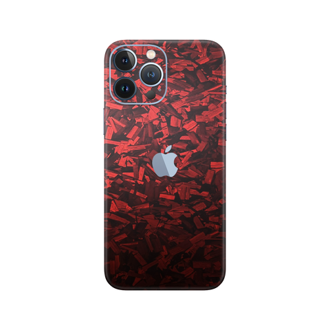 Red Forged Skin for iPhone 13 Pro Max