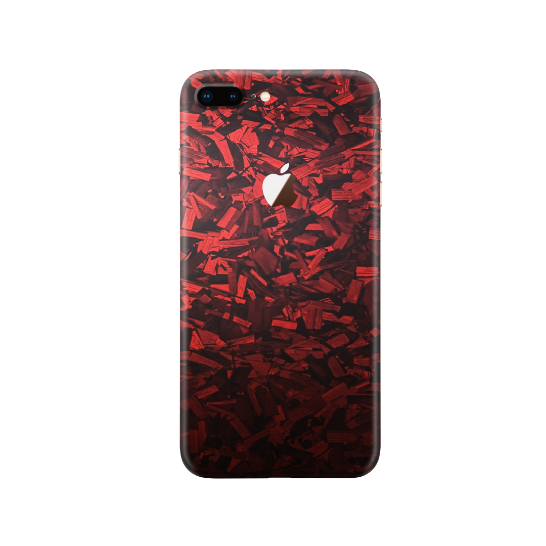 Red Forged Skin for iPhone 7 Plus